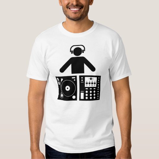 DJ tshirt Zazzle