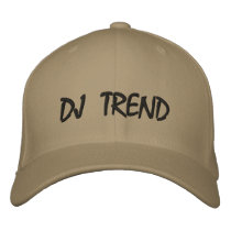 DJ TREND HAT embroidered hats by djtrend DJ TREND HAT embroidered hats