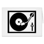 DJ - Turntable Card
