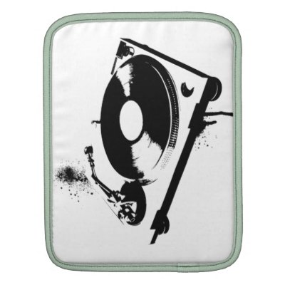 DJ Turntable Sleeves For Ipads