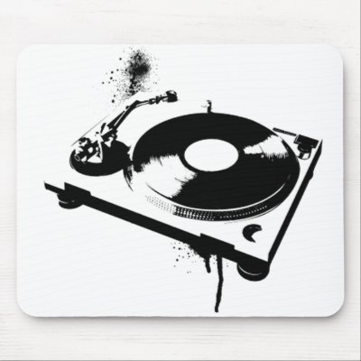 DJ Turntable Mousepad