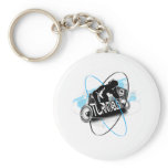 DJ Turntablism - Disc Jockey Music Vinyl Turntable Keychains