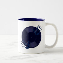 DJ Vinyl mugs by akiliking DJ Vinyl mugs