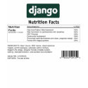 Django Nutrition Facts for Women t-shirts