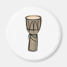 djembe drum refrigerator magnet