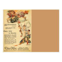 Djer Fairy Aid French Perfume Post Card