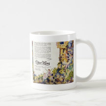 Djer Kiss Parisian Fairy Advertisement 1920 Mug