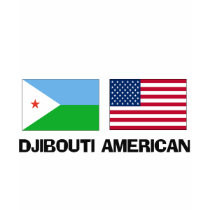 Djibouti American t-shirts by flagshirt Djibouti American t-shirts