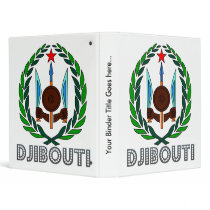 Djibouti Coat of Arms Binders