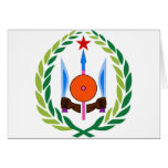 djibouti coat of arms cards