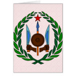 Djibouti Coat of Arms detail cards