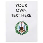 Djibouti. Coat of Arms flyers