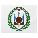 Djibouti. Coat of Arms flyers