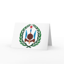 Djibouti Coat of Arms Greeting Card