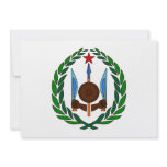 Djibouti. Coat of Arms Custom Invitation