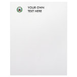 Djibouti. Coat of Arms Personalized Letterhead