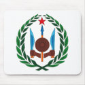Djibouti Coat of Arms Mousepad