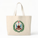 Djibouti Coat of Arms Tote Bag by FlagTshirts Djibouti Coat of Arms Tote Bag