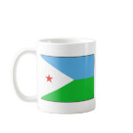 Djibouti Flag Map Classic Mug