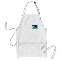 Djibouti Flag aprons by CulturalPerspective3 Djibouti Flag aprons