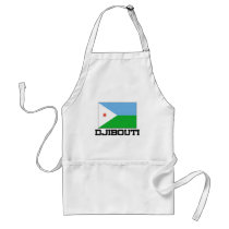 Djibouti Flag aprons by tshirtshirts Djibouti Flag aprons