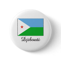 Djibouti Flag Design buttons by flagshirt Djibouti Flag Design buttons
