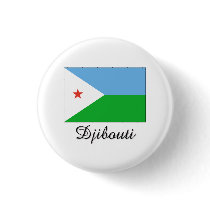 Djibouti Flag Design buttons by flagshirt Djibouti Flag Design buttons