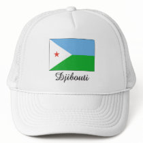Djibouti Flag Design hats by flagshirt Djibouti Flag Design hats