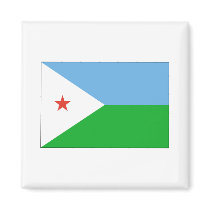 Djibouti FLAG International magnets by flagshirt Djibouti FLAG International magnets