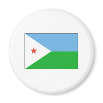 Djibouti FLAG International magnets by flagshirt Djibouti FLAG International magnets