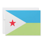 Djibouti Flag Personalized Announcement
