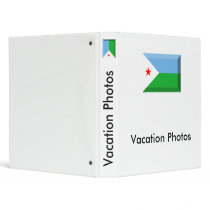 Djibouti Flag Jewel Binders