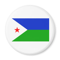 Djibouti Flag magnets by CulturalPerspective3 Djibouti Flag magnets