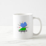 Djibouti Flag Map 2.0 Mugs