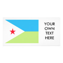 Djibouti Flag photo cards by flagshirts Djibouti Flag photo cards