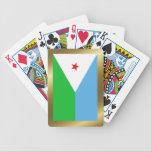 Djibouti Flag Playing Cards playing cards