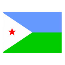 Djibouti Flag posters by coolcountry Djibouti Flag posters