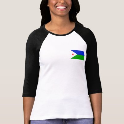 Djibouti Flag Tshirts by CulturalPerspective3