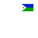 Djibouti Flag t-shirts