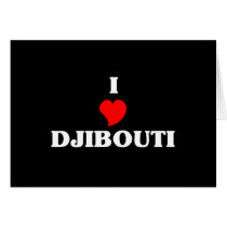 DJIBOUTI GREETING CARD