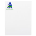 Djibouti Personalized Letterhead