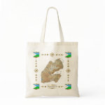 Djibouti Map Flag Border Bag