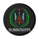 Djiboutian Emblem magnets
