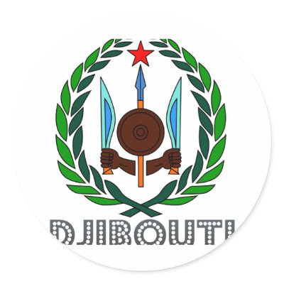 Djiboutian Emblem Sticker by FlagStore
