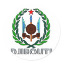 Djiboutian Emblem stickers