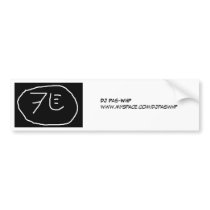DJP Bumper 1 bumper stickers