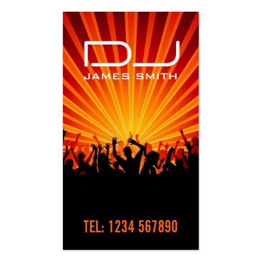 DJ's Business Card