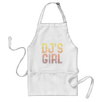 DJs Girl aprons by HOTDJGEAR DJs Girl aprons