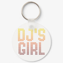 DJs Girl keychains