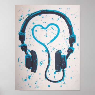 i love music pictures. DJs Love Music Posters by